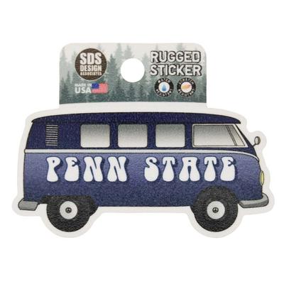 SDS Design - Penn State Vintage Bus Rugged Sticker