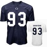 Penn State NIL Alexander Sahaydak #93 Football Jersey