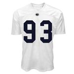 Penn State NIL Alexander Sahaydak #93 Football Jersey WHITE