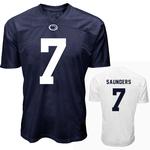  Penn State Nil Kaden Saunders # 7 Football Jersey