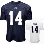  Penn State Nil Tyrece Mills # 14 Football Jersey