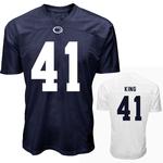  Penn State Nil Kobe King # 41 Football Jersey