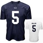  Penn State Nil Cam Miller # 5 Football Jersey