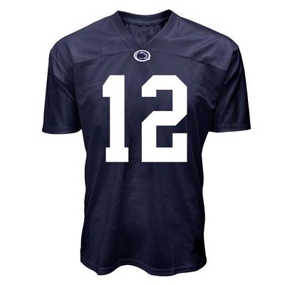 Penn State Youth NIL Anthony Ivey #12 Football Jersey NAVY