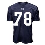 Penn State Youth NIL Golden Israel-Achumba #78 Football Jersey NAVY