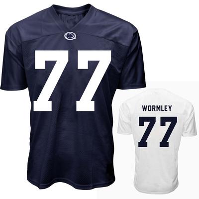 The Family Clothesline - Penn State Youth NIL Sal Wormley #77 Football Jersey