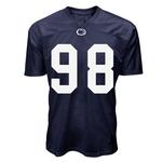Penn State Youth NIL Andrew Sharga #98 Football Jersey NAVY