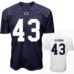  Penn State Nil Tyler Elsdon # 43 Football Jersey