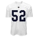 Penn State NIL Dominic Rulli #52 Football Jersey WHITE
