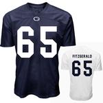 Penn State NIL James Fitzgerald #65 Football Jersey
