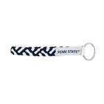 Penn State Wristlet Key Ring N/W