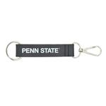 Penn State Leather Keychain Strap BLACK