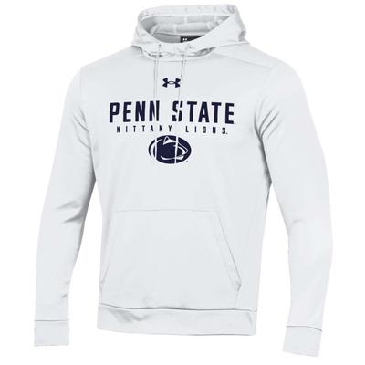 Penn State Under Armour Fleece Hooded Sweatshirt