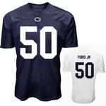 Penn State NIL Alonzo Ford Jr #50 Football Jersey