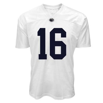 Penn State Youth NIL Khalil Dinkins #16 Football Jersey WHITE