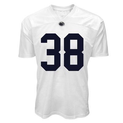 Penn State Youth NIL Tank Smith #38 Football Jersey WHITE