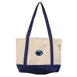 Penn State Logo Canvas Boat Tote Bag