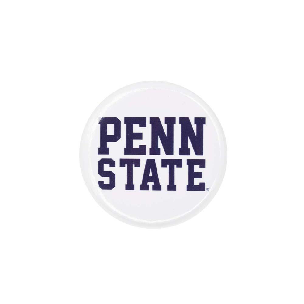 Penn State 2.25" Wordmark Button Pin | Souvenirs > TAILGATING