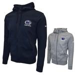 Penn State Nike Club Full-Zip Hooded Sweatshirt