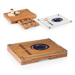 Penn State Concerto Glass Top Cheese Cutting Board & Tools Set