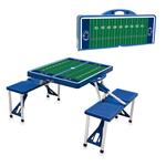 Penn State Football Field Picnic Table Portable Folding Table with Seats