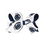 Penn State 2-Tone French Barrette Bow