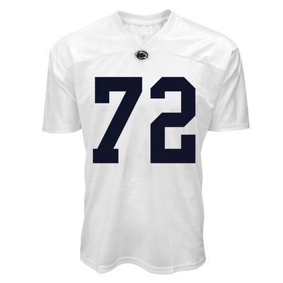 Penn State NIL Nolan Rucci #72 Football Jersey WHITE