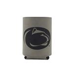 Penn State Logo Faux Leather Can Cooler GREY