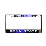 Penn State Wrestling Acrylic License Plate Frame