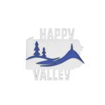 Happy Valley 2-Layer Cutout 3D Magnet