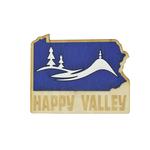 Happy Valley 3-Layer Cutout 3D Magnet