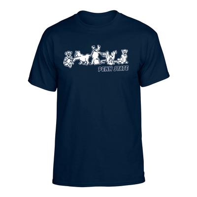 Penn State Tumbling Lions T-Shirt NAVY