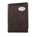 Penn State Tri-Fold Leather Concho Wallet CRHOR