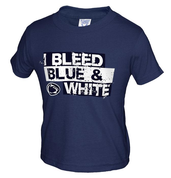 Penn State Tshirt with I Bleed Print