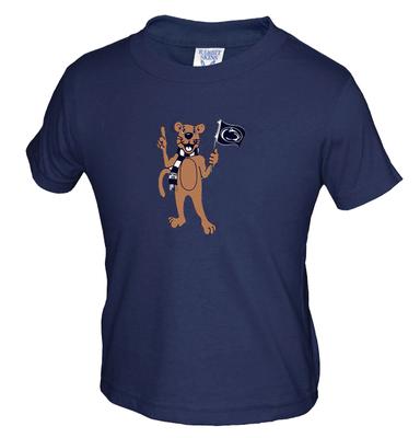 Penn State Mascot Flag Toddler T-shirt NAVY