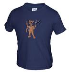 Penn State Mascot Flag Toddler T-shirt NAVY