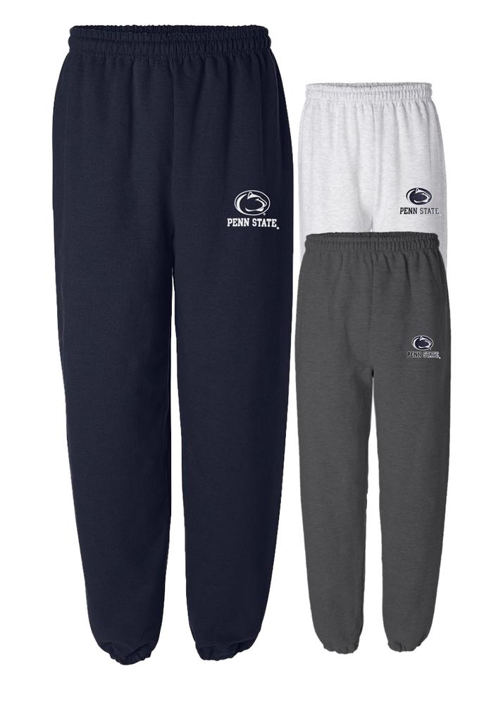 Penn State Logo Block Adult Sweatpants | Mens > PANTS > ELASTIC BOTTOMS