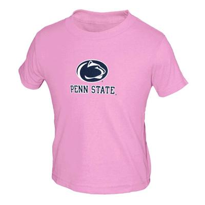 Penn State Infant Logo Block T-shirt PINK