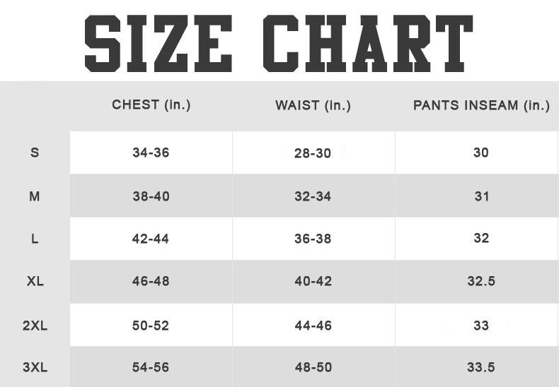 champion football jersey size chart
