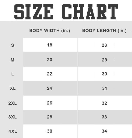 Psu Size Chart